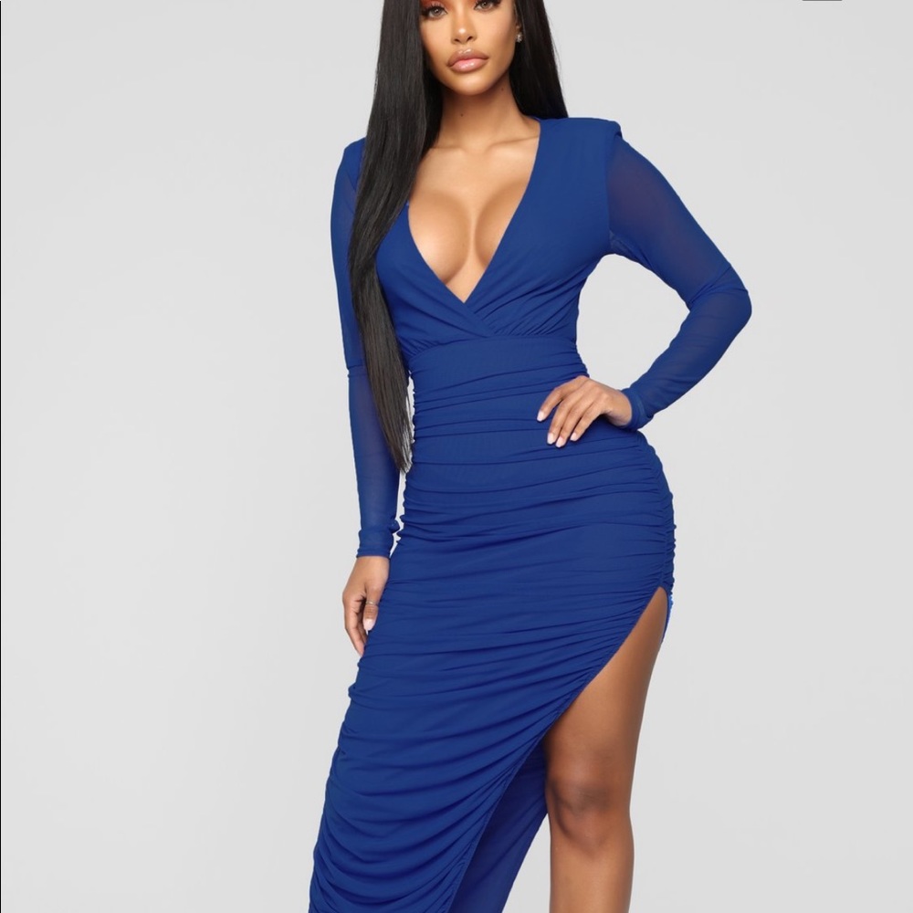 Forgetting You Mesh Maxi Dress **NWOT**